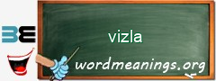 WordMeaning blackboard for vizla